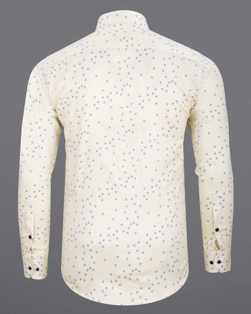 Eggshell Cream Floral Printed Super Soft Premium Cotton Shirt 6335-BLE-38,6335-BLE-H-38,6335-BLE-39,6335-BLE-H-39,6335-BLE-40,6335-BLE-H-40,6335-BLE-42,6335-BLE-H-42,6335-BLE-44,6335-BLE-H-44,6335-BLE-46,6335-BLE-H-46,6335-BLE-48,6335-BLE-H-48,6335-BLE-50,6335-BLE-H-50,6335-BLE-52,6335-BLE-H-52