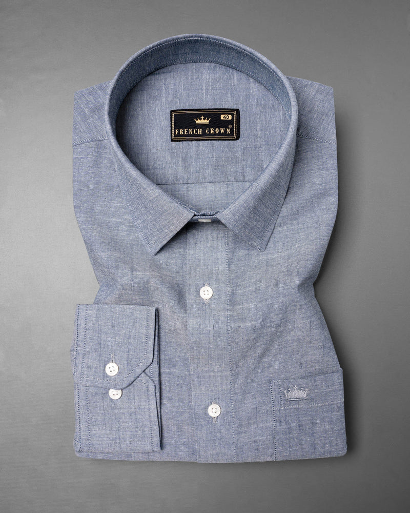 Grey Chateau Royal Oxford Shirt 6341-38,6341-H-38,6341-39,6341-H-39,6341-40,6341-H-40,6341-42,6341-H-42,6341-44,6341-H-44,6341-46,6341-H-46,6341-48,6341-H-48,6341-50,6341-H-50,6341-52,6341-H-52