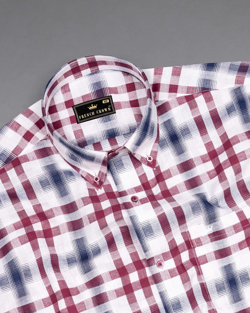 Bright White with Logan Gray and Scarlett Red Twill Plaid Premium Cotton Shirt 6358-BD-MN-38,6358-BD-MN-H-38,6358-BD-MN-39,6358-BD-MN-H-39,6358-BD-MN-40,6358-BD-MN-H-40,6358-BD-MN-42,6358-BD-MN-H-42,6358-BD-MN-44,6358-BD-MN-H-44,6358-BD-MN-46,6358-BD-MN-H-46,6358-BD-MN-48,6358-BD-MN-H-48,6358-BD-MN-50,6358-BD-MN-H-50,6358-BD-MN-52,6358-BD-MN-H-52