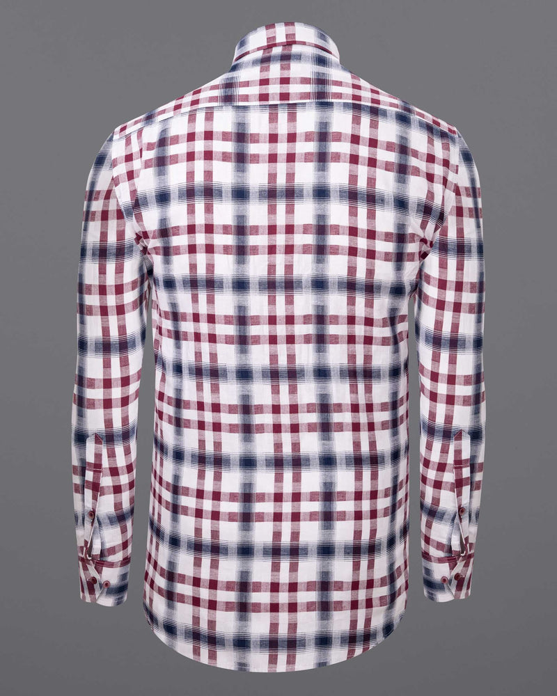 Bright White with Logan Gray and Scarlett Red Twill Plaid Premium Cotton Shirt 6358-BD-MN-38,6358-BD-MN-H-38,6358-BD-MN-39,6358-BD-MN-H-39,6358-BD-MN-40,6358-BD-MN-H-40,6358-BD-MN-42,6358-BD-MN-H-42,6358-BD-MN-44,6358-BD-MN-H-44,6358-BD-MN-46,6358-BD-MN-H-46,6358-BD-MN-48,6358-BD-MN-H-48,6358-BD-MN-50,6358-BD-MN-H-50,6358-BD-MN-52,6358-BD-MN-H-52