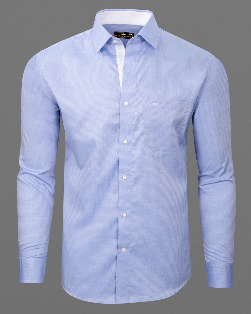 Periwinkle Blue Dobby Textured Premium Giza Cotton Shirt 6372-CLOTH-P-38,6372-CLOTH-P-H-38,6372-CLOTH-P-39,6372-CLOTH-P-H-39,6372-CLOTH-P-40,6372-CLOTH-P-H-40,6372-CLOTH-P-42,6372-CLOTH-P-H-42,6372-CLOTH-P-44,6372-CLOTH-P-H-44,6372-CLOTH-P-46,6372-CLOTH-P-H-46,6372-CLOTH-P-48,6372-CLOTH-P-H-48,6372-CLOTH-P-50,6372-CLOTH-P-H-50,6372-CLOTH-P-52,6372-CLOTH-P-H-52