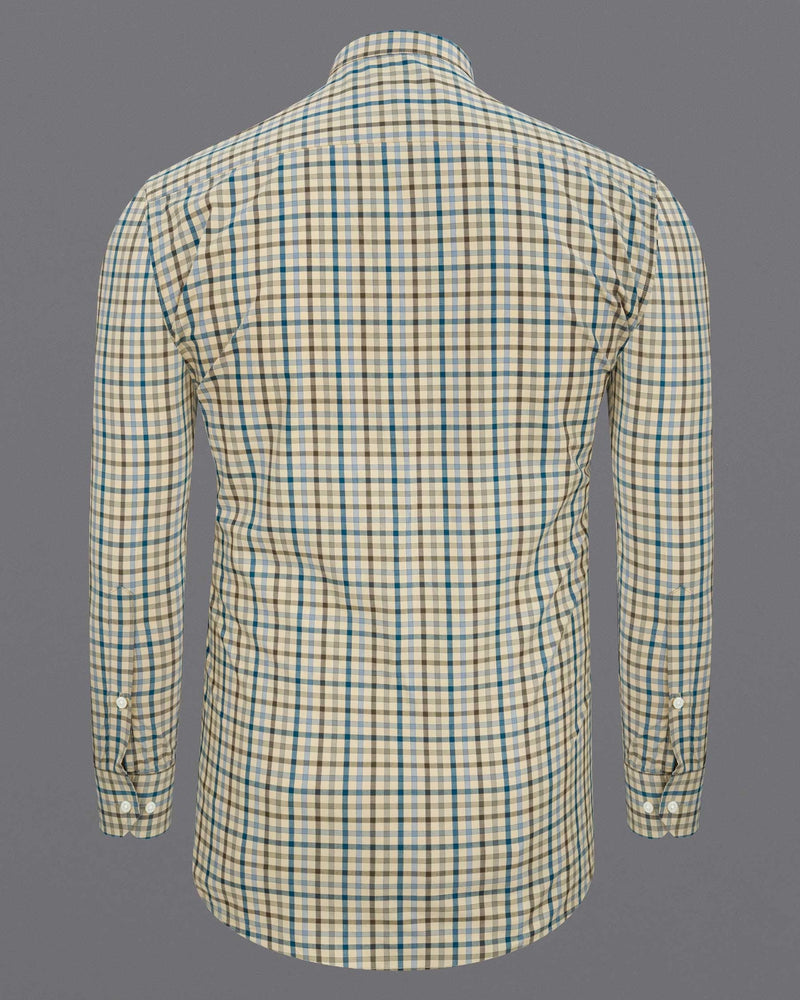 Pearl Bush Gingham Premium Cotton Shirt