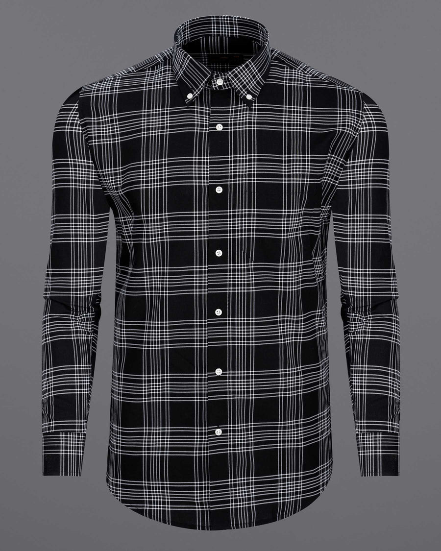Jade Black Plaid Royal Oxford Shirt  6429-BD-38, 6429-BD-H-38, 6429-BD-39, 6429-BD-H-39, 6429-BD-40, 6429-BD-H-40, 6429-BD-42, 6429-BD-H-42, 6429-BD-44, 6429-BD-H-44, 6429-BD-46, 6429-BD-H-46, 6429-BD-48, 6429-BD-H-48, 6429-BD-50, 6429-BD-H-50, 6429-BD-52, 6429-BD-H-52
