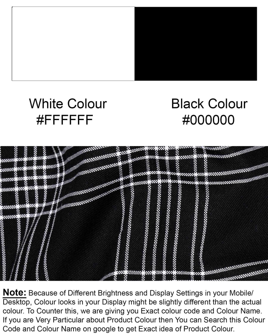 Jade Black Plaid Royal Oxford Shirt  6429-BD-38, 6429-BD-H-38, 6429-BD-39, 6429-BD-H-39, 6429-BD-40, 6429-BD-H-40, 6429-BD-42, 6429-BD-H-42, 6429-BD-44, 6429-BD-H-44, 6429-BD-46, 6429-BD-H-46, 6429-BD-48, 6429-BD-H-48, 6429-BD-50, 6429-BD-H-50, 6429-BD-52, 6429-BD-H-52