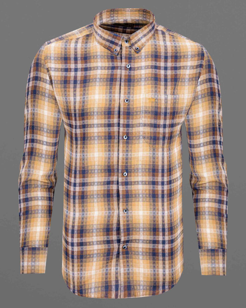 Ironstone Brown and Rhino Blue Plaid Twill Textured Premium Cotton Shirt  6468-BD-BLE-38, 6468-BD-BLE-H-38, 6468-BD-BLE-39, 6468-BD-BLE-H-39, 6468-BD-BLE-40, 6468-BD-BLE-H-40, 6468-BD-BLE-42, 6468-BD-BLE-H-42, 6468-BD-BLE-44, 6468-BD-BLE-H-44, 6468-BD-BLE-46, 6468-BD-BLE-H-46, 6468-BD-BLE-48, 6468-BD-BLE-H-48, 6468-BD-BLE-50, 6468-BD-BLE-H-50, 6468-BD-BLE-52, 6468-BD-BLE-H-52