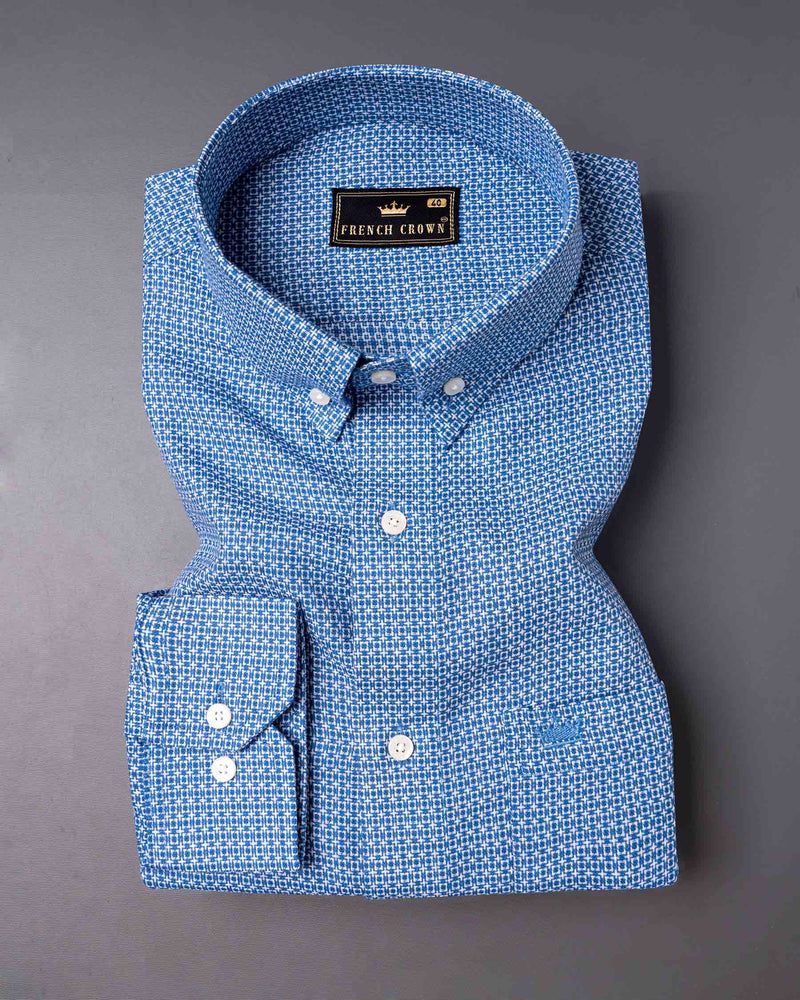 Azure Blue Dobby Textured Premium Giza Cotton Shirt  6477-BD-38, 6477-BD-H-38, 6477-BD-39, 6477-BD-H-39, 6477-BD-40, 6477-BD-H-40, 6477-BD-42, 6477-BD-H-42, 6477-BD-44, 6477-BD-H-44, 6477-BD-46, 6477-BD-H-46, 6477-BD-48, 6477-BD-H-48, 6477-BD-50, 6477-BD-H-50, 6477-BD-52, 6477-BD-H-52