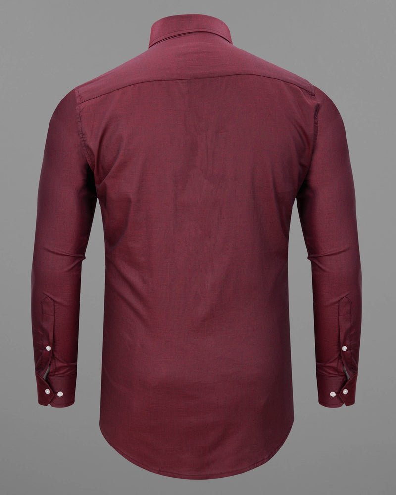 Cordovan Maroon Chambray Textured Shirt  6481-CA-38, 6481-CA-H-38, 6481-CA-39, 6481-CA-H-39, 6481-CA-40, 6481-CA-H-40, 6481-CA-42, 6481-CA-H-42, 6481-CA-44, 6481-CA-H-44, 6481-CA-46, 6481-CA-H-46, 6481-CA-48, 6481-CA-H-48, 6481-CA-50, 6481-CA-H-50, 6481-CA-52, 6481-CA-H-52