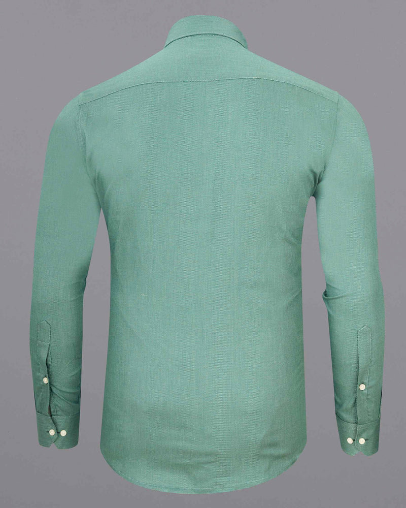 Dark Aqua Green Dobby Textured Premium Giza Cotton Shirt 6490-CA-38, 6490-CA-H-38, 6490-CA-39, 6490-CA-H-39, 6490-CA-40, 6490-CA-H-40, 6490-CA-42, 6490-CA-H-42, 6490-CA-44, 6490-CA-H-44, 6490-CA-46, 6490-CA-H-46, 6490-CA-48, 6490-CA-H-48, 6490-CA-50, 6490-CA-H-50, 6490-CA-52, 6490-CA-H-52