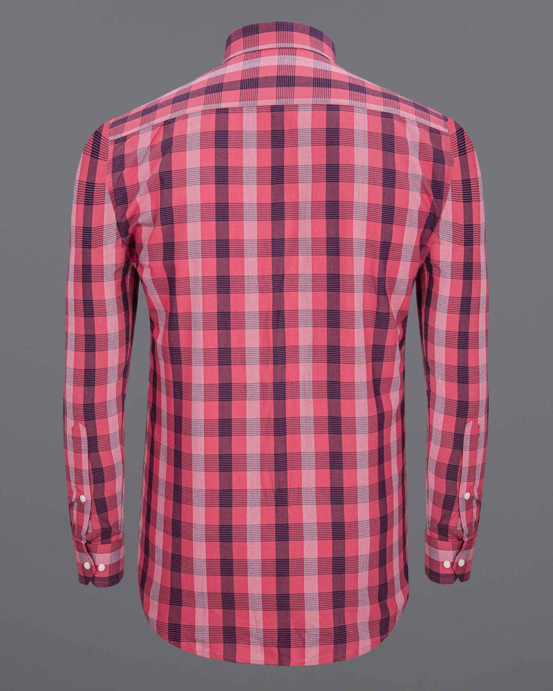 Holy Pink Checkered Royal Oxford Shirt  6511-BD-38, 6511-BD-H-38, 6511-BD-39, 6511-BD-H-39, 6511-BD-40, 6511-BD-H-40, 6511-BD-42, 6511-BD-H-42, 6511-BD-44, 6511-BD-H-44, 6511-BD-46, 6511-BD-H-46, 6511-BD-48, 6511-BD-H-48, 6511-BD-50, 6511-BD-H-50, 6511-BD-52, 6511-BD-H-52