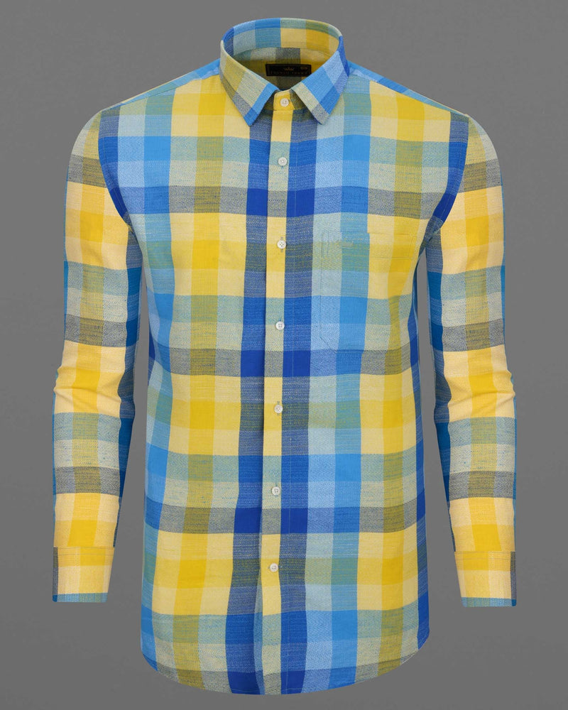 Candlelight Multicolour Checkered Dobby Premium Giza Cotton Shirt  6512-38, 6512-H-38, 6512-39, 6512-H-39, 6512-40, 6512-H-40, 6512-42, 6512-H-42, 6512-44, 6512-H-44, 6512-46, 6512-H-46, 6512-48, 6512-H-48, 6512-50, 6512-H-50, 6512-52, 6512-H-52