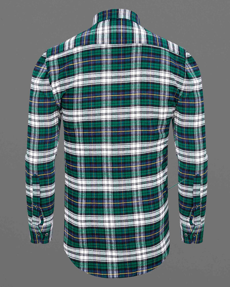 Bright White with Spruce Green Heavyweight Plaid Flannel Shirt 6529-BD-BLK-38, 6529-BD-BLK-H-38, 6529-BD-BLK-39, 6529-BD-BLK-H-39, 6529-BD-BLK-40, 6529-BD-BLK-H-40, 6529-BD-BLK-42, 6529-BD-BLK-H-42, 6529-BD-BLK-44, 6529-BD-BLK-H-44, 6529-BD-BLK-46, 6529-BD-BLK-H-46, 6529-BD-BLK-48, 6529-BD-BLK-H-48, 6529-BD-BLK-50, 6529-BD-BLK-H-50, 6529-BD-BLK-52, 6529-BD-BLK-H-52