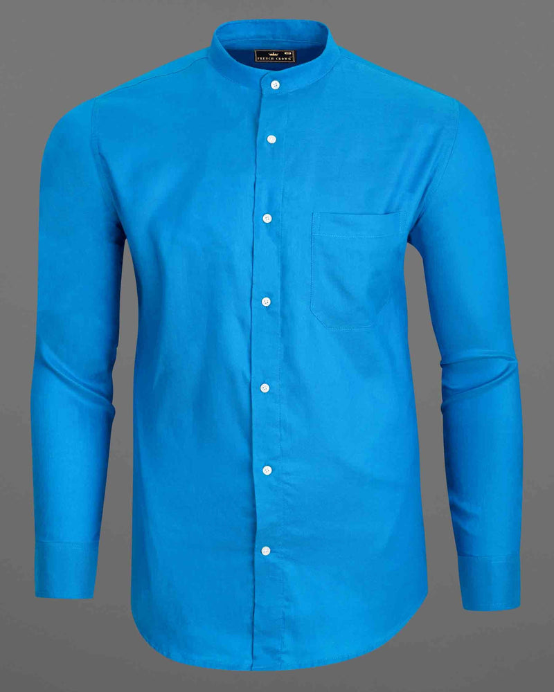 Cerulean Blue Dobby Textured Premium Giza Cotton Shirt 6535-M-38,6535-M-H-38,6535-M-39,6535-M-H-39,6535-M-40,6535-M-H-40,6535-M-42,6535-M-H-42,6535-M-44,6535-M-H-44,6535-M-46,6535-M-H-46,6535-M-48,6535-M-H-48,6535-M-50,6535-M-H-50,6535-M-52,6535-M-H-52