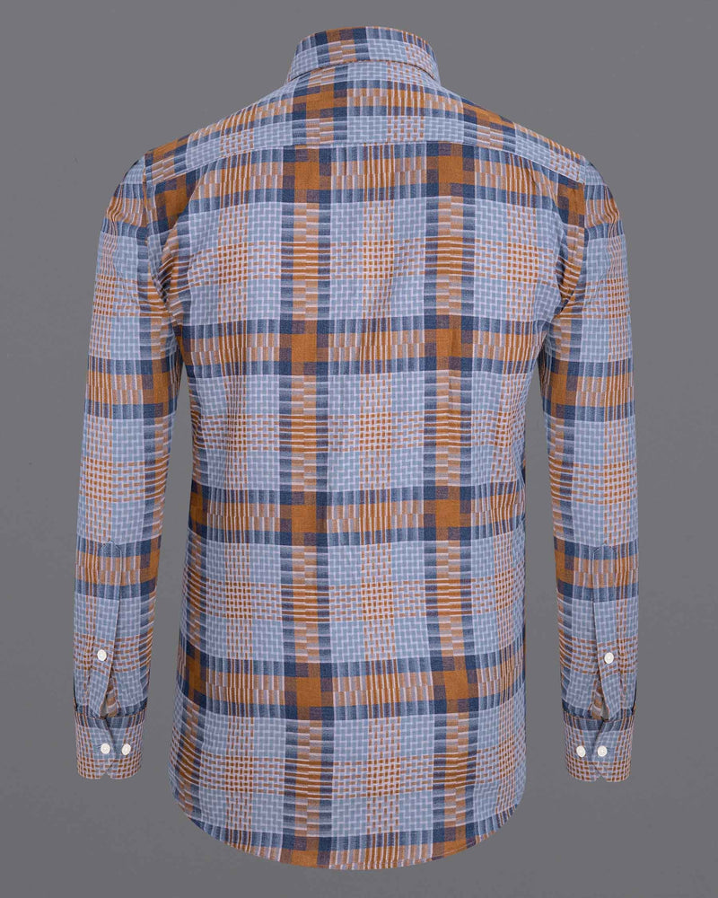 Cape Palliser with Dusk Blue Twill Plaid Premium Cotton Shirt 6537-CA-38,6537-CA-H-38,6537-CA-39,6537-CA-H-39,6537-CA-40,6537-CA-H-40,6537-CA-42,6537-CA-H-42,6537-CA-44,6537-CA-H-44,6537-CA-46,6537-CA-H-46,6537-CA-48,6537-CA-H-48,6537-CA-50,6537-CA-H-50,6537-CA-52,6537-CA-H-52