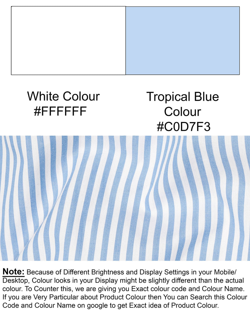 Bright White and Tropical Blue Striped Premium Cotton Shirt 6554-WCC-38,6554-WCC-H-38,6554-WCC-39,6554-WCC-H-39,6554-WCC-40,6554-WCC-H-40,6554-WCC-42,6554-WCC-H-42,6554-WCC-44,6554-WCC-H-44,6554-WCC-46,6554-WCC-H-46,6554-WCC-48,6554-WCC-H-48,6554-WCC-50,6554-WCC-H-50,6554-WCC-52,6554-WCC-H-52