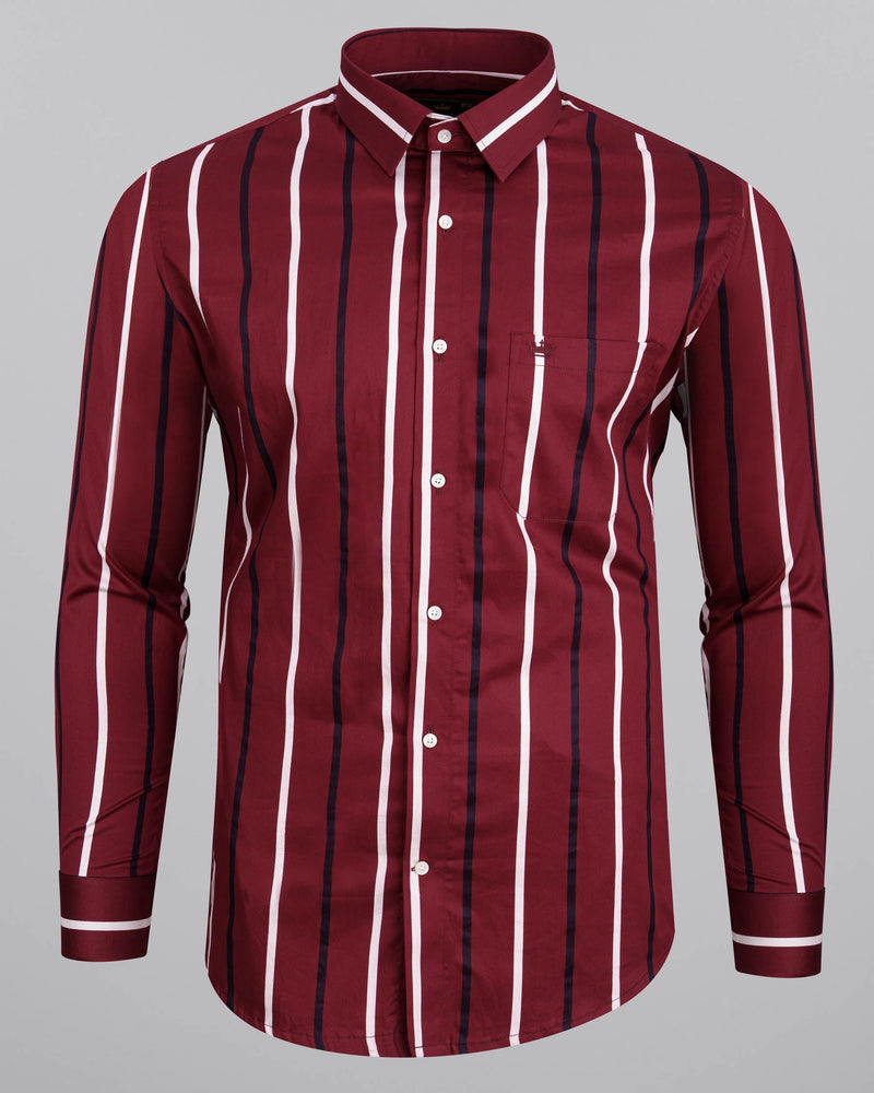 Persian Plum Striped Super Soft Premium Cotton Shirt 6566-38,6566-H-38,6566-39,6566-H-39,6566-40,6566-H-40,6566-42,6566-H-42,6566-44,6566-H-44,6566-46,6566-H-46,6566-48,6566-H-48,6566-50,6566-H-50,6566-52,6566-H-52