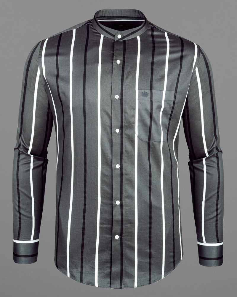 Storm Dust Striped Super Soft Premium Cotton Shirt 6610-M-38,6610-M-H-38,6610-M-39,6610-M-H-39,6610-M-40,6610-M-H-40,6610-M-42,6610-M-H-42,6610-M-44,6610-M-H-44,6610-M-46,6610-M-H-46,6610-M-48,6610-M-H-48,6610-M-50,6610-M-H-50,6610-M-52,6610-M-H-52