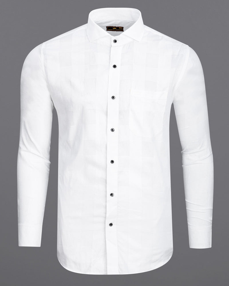 Bright White Dobby Textured Premium Giza Cotton Shirt 6620-CA-BLK-38,6620-CA-BLK-H-38,6620-CA-BLK-39,6620-CA-BLK-H-39,6620-CA-BLK-40,6620-CA-BLK-H-40,6620-CA-BLK-42,6620-CA-BLK-H-42,6620-CA-BLK-44,6620-CA-BLK-H-44,6620-CA-BLK-46,6620-CA-BLK-H-46,6620-CA-BLK-48,6620-CA-BLK-H-48,6620-CA-BLK-50,6620-CA-BLK-H-50,6620-CA-BLK-52,6620-CA-BLK-H-52