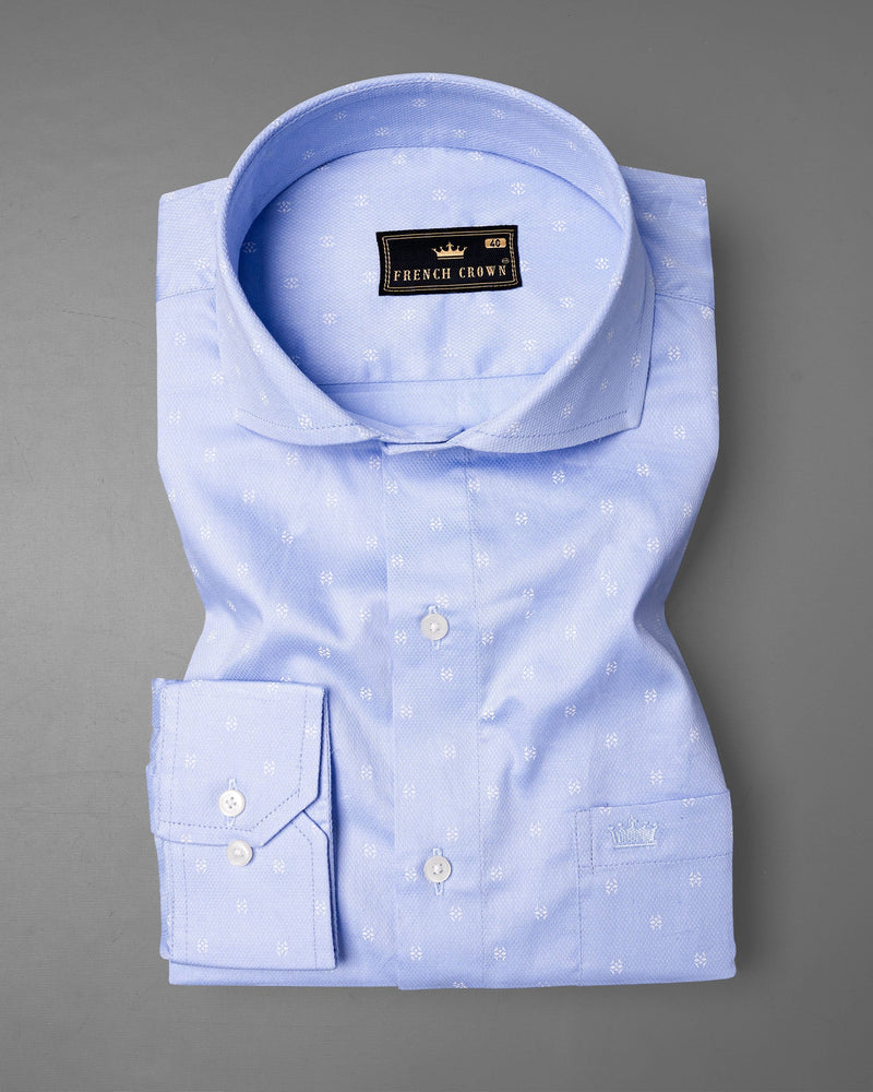 Moonraker Blue Dobby Textured Premium Giza Cotton Shirt 6641-CA-38,6641-CA-H-38,6641-CA-39,6641-CA-H-39,6641-CA-40,6641-CA-H-40,6641-CA-42,6641-CA-H-42,6641-CA-44,6641-CA-H-44,6641-CA-46,6641-CA-H-46,6641-CA-48,6641-CA-H-48,6641-CA-50,6641-CA-H-50,6641-CA-52,6641-CA-H-52