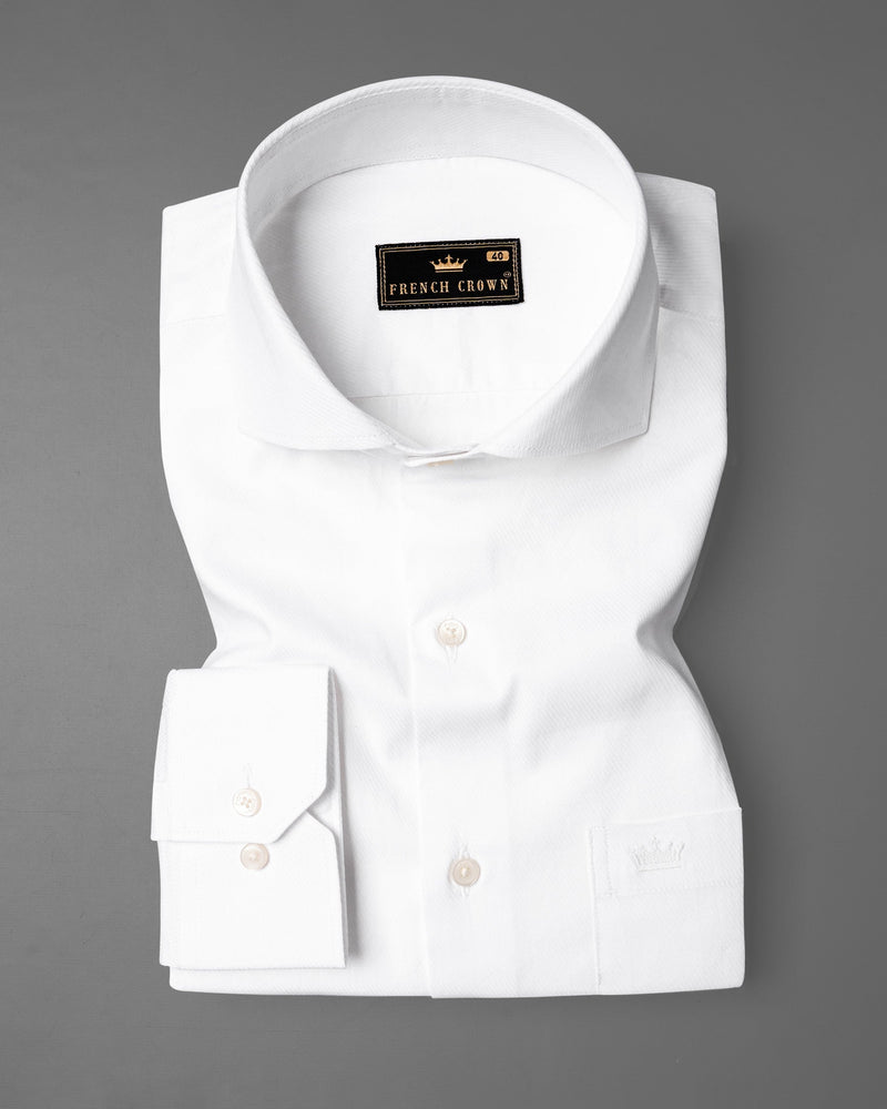 Bright White Twill Premium Cotton Shirt 6658-CA-38,6658-CA-H-38,6658-CA-39,6658-CA-H-39,6658-CA-40,6658-CA-H-40,6658-CA-42,6658-CA-H-42,6658-CA-44,6658-CA-H-44,6658-CA-46,6658-CA-H-46,6658-CA-48,6658-CA-H-48,6658-CA-50,6658-CA-H-50,6658-CA-52,6658-CA-H-52