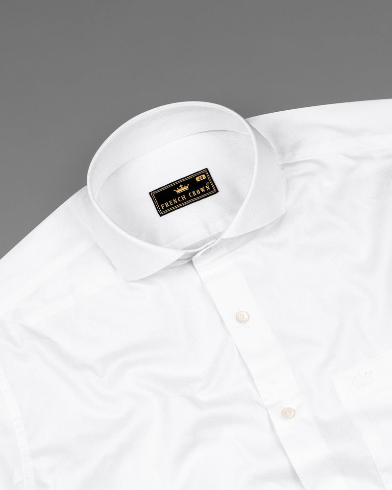 Bright White Twill Premium Cotton Shirt 6658-CA-38,6658-CA-H-38,6658-CA-39,6658-CA-H-39,6658-CA-40,6658-CA-H-40,6658-CA-42,6658-CA-H-42,6658-CA-44,6658-CA-H-44,6658-CA-46,6658-CA-H-46,6658-CA-48,6658-CA-H-48,6658-CA-50,6658-CA-H-50,6658-CA-52,6658-CA-H-52