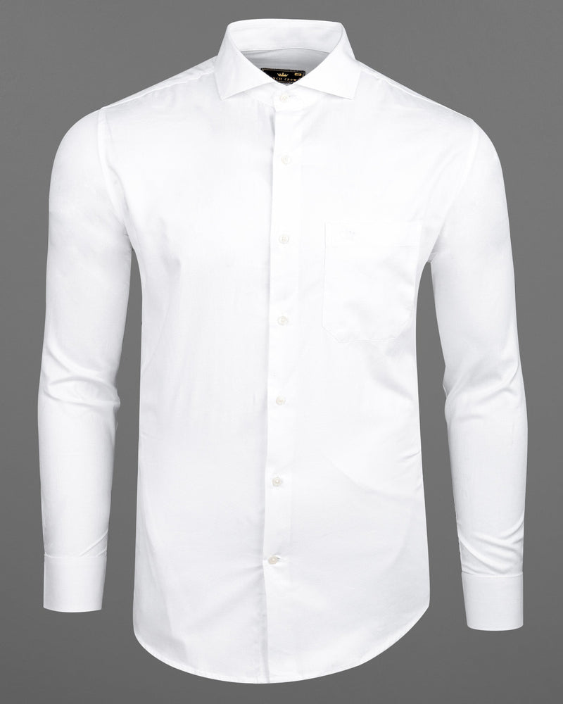 Bright White Twill Premium Cotton Shirt 6658-CA-38,6658-CA-H-38,6658-CA-39,6658-CA-H-39,6658-CA-40,6658-CA-H-40,6658-CA-42,6658-CA-H-42,6658-CA-44,6658-CA-H-44,6658-CA-46,6658-CA-H-46,6658-CA-48,6658-CA-H-48,6658-CA-50,6658-CA-H-50,6658-CA-52,6658-CA-H-52