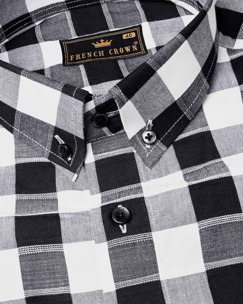 Black and White Checkered Dobby Textured Premium Giza Cotton Shirt 6675-BD-BLK-38,6675-BD-BLK-H-38,6675-BD-BLK-39,6675-BD-BLK-H-39,6675-BD-BLK-40,6675-BD-BLK-H-40,6675-BD-BLK-42,6675-BD-BLK-H-42,6675-BD-BLK-44,6675-BD-BLK-H-44,6675-BD-BLK-46,6675-BD-BLK-H-46,6675-BD-BLK-48,6675-BD-BLK-H-48,6675-BD-BLK-50,6675-BD-BLK-H-50,6675-BD-BLK-52,6675-BD-BLK-H-52