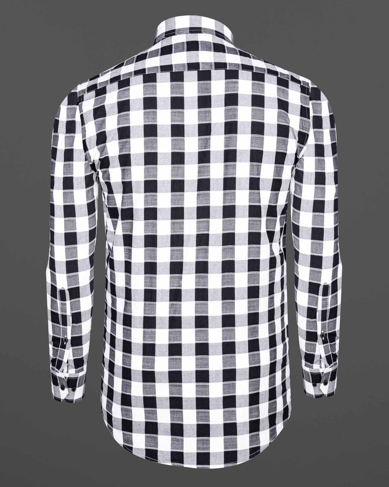 Black and White Checkered Dobby Textured Premium Giza Cotton Shirt 6675-BD-BLK-38,6675-BD-BLK-H-38,6675-BD-BLK-39,6675-BD-BLK-H-39,6675-BD-BLK-40,6675-BD-BLK-H-40,6675-BD-BLK-42,6675-BD-BLK-H-42,6675-BD-BLK-44,6675-BD-BLK-H-44,6675-BD-BLK-46,6675-BD-BLK-H-46,6675-BD-BLK-48,6675-BD-BLK-H-48,6675-BD-BLK-50,6675-BD-BLK-H-50,6675-BD-BLK-52,6675-BD-BLK-H-52