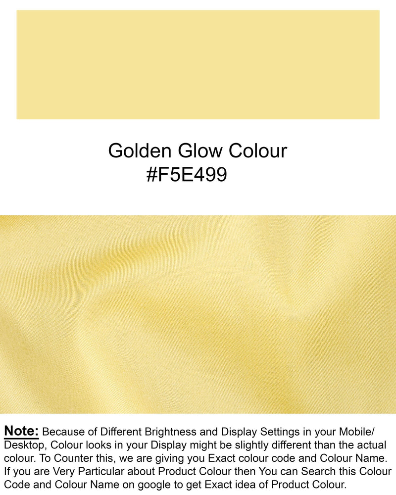 Golden Glow Premium Cotton Shirt