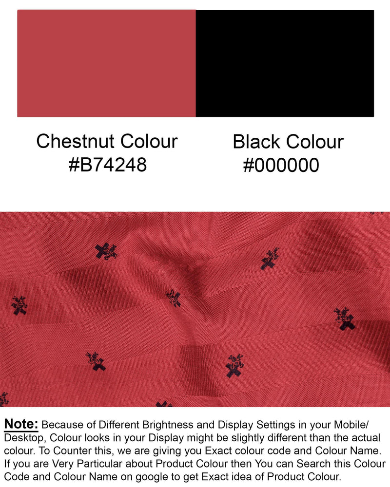 Chestnut Red and Black Twill Pleated Premium Cotton Shirt 6771-TXD-38,6771-TXD-38,6771-TXD-39,6771-TXD-39,6771-TXD-40,6771-TXD-40,6771-TXD-42,6771-TXD-42,6771-TXD-44,6771-TXD-44,6771-TXD-46,6771-TXD-46,6771-TXD-48,6771-TXD-48,6771-TXD-50,6771-TXD-50,6771-TXD-52,6771-TXD-52