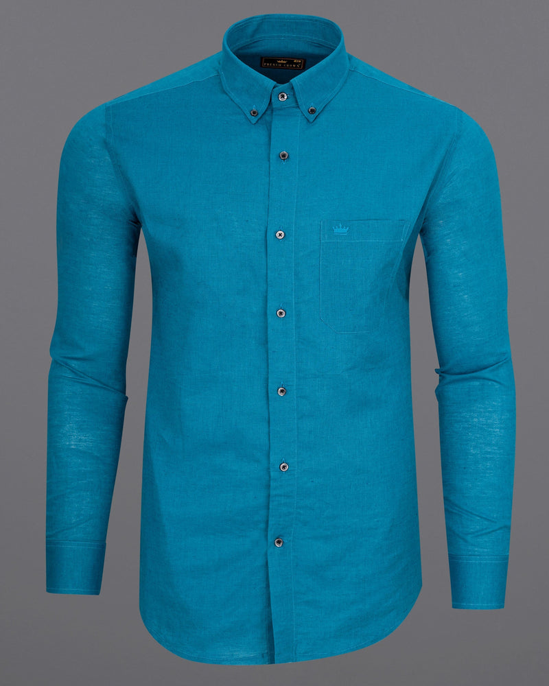 Cerulean Blue Luxurious Linen Shirt 6783-BD-BLK-38,6783-BD-BLK-38,6783-BD-BLK-39,6783-BD-BLK-39,6783-BD-BLK-40,6783-BD-BLK-40,6783-BD-BLK-42,6783-BD-BLK-42,6783-BD-BLK-44,6783-BD-BLK-44,6783-BD-BLK-46,6783-BD-BLK-46,6783-BD-BLK-48,6783-BD-BLK-48,6783-BD-BLK-50,6783-BD-BLK-50,6783-BD-BLK-52,6783-BD-BLK-52