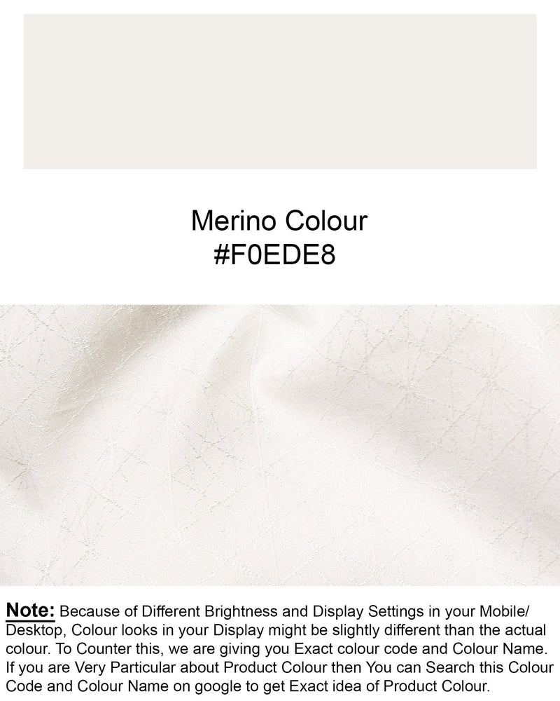 Merino Cream Dobby Textured Premium Giza Cotton Shirt  6787-38, 6787-38, 6787-39, 6787-39, 6787-40, 6787-40, 6787-42, 6787-42, 6787-44, 6787-44, 6787-46, 6787-46, 6787-48, 6787-48, 6787-50, 6787-50, 6787-52, 6787-52