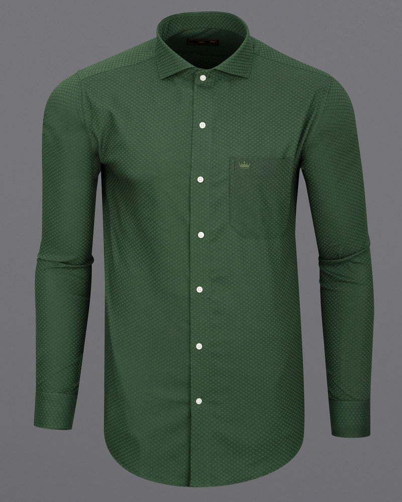 Lunar Green Rhombus Dobby Textured Premium Giza Cotton Shirt 6807-CA-38,6807-CA-38,6807-CA-39,6807-CA-39,6807-CA-40,6807-CA-40,6807-CA-42,6807-CA-42,6807-CA-44,6807-CA-44,6807-CA-46,6807-CA-46,6807-CA-48,6807-CA-48,6807-CA-50,6807-CA-50,6807-CA-52,6807-CA-52