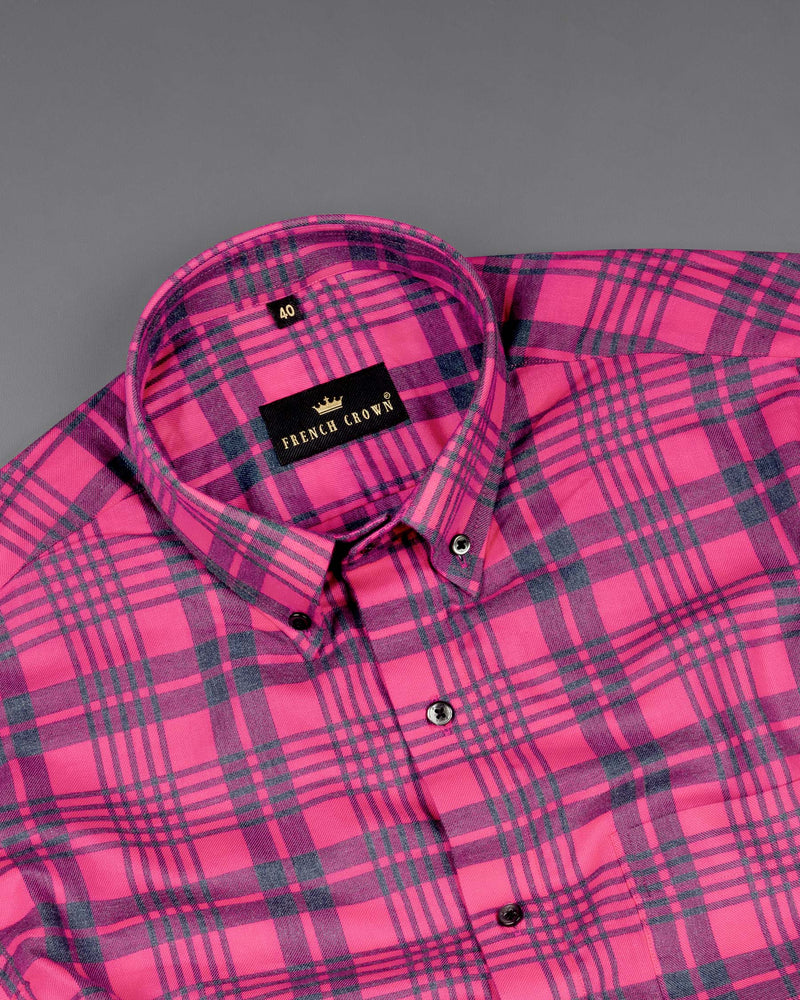 Cerise Pink Twill Plaid Premium Cotton Shirt 6814-BD-BLK-38,6814-BD-BLK-38,6814-BD-BLK-39,6814-BD-BLK-39,6814-BD-BLK-40,6814-BD-BLK-40,6814-BD-BLK-42,6814-BD-BLK-42,6814-BD-BLK-44,6814-BD-BLK-44,6814-BD-BLK-46,6814-BD-BLK-46,6814-BD-BLK-48,6814-BD-BLK-48,6814-BD-BLK-50,6814-BD-BLK-50,6814-BD-BLK-52,6814-BD-BLK-52