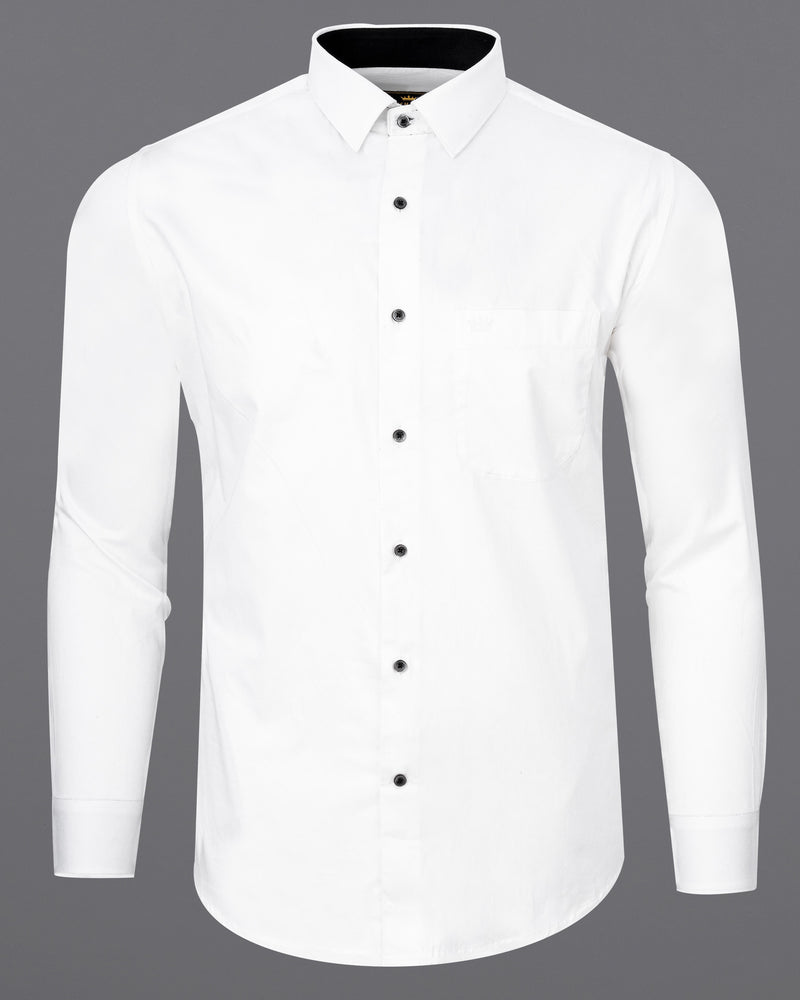 Bright White Super Soft Premium Cotton Shirt