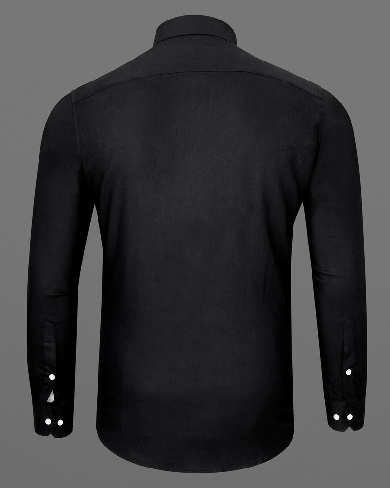 Jade Black Premium Cotton Shirt