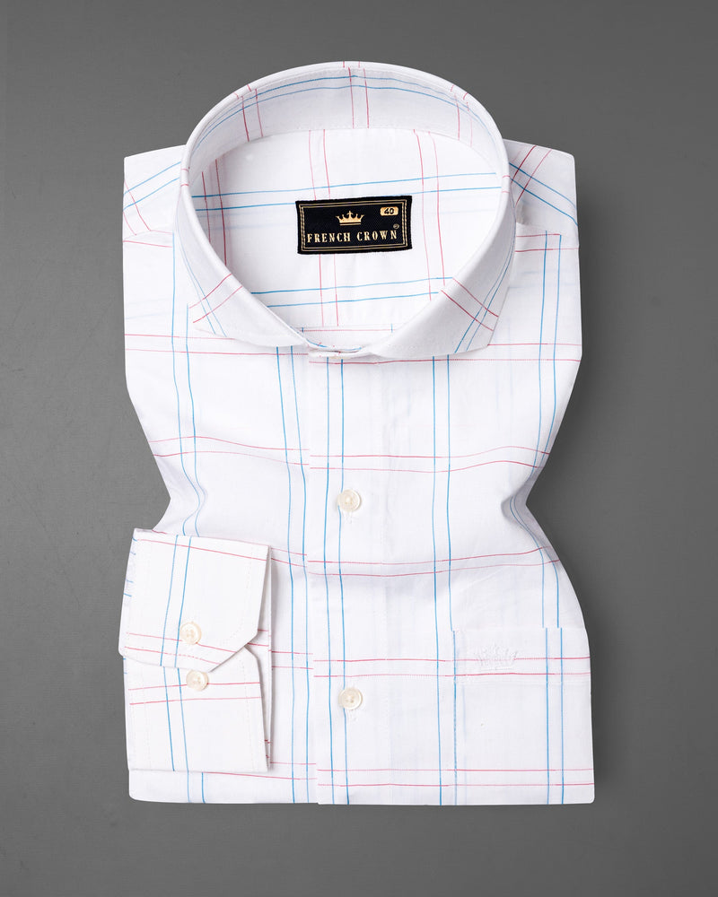 Bright White Windowpane Premium Cotton Shir 7035-CA-38, 7035-CA-H-38, 7035-CA-39, 7035-CA-H-39, 7035-CA-40, 7035-CA-H-40, 7035-CA-42, 7035-CA-H-42, 7035-CA-44, 7035-CA-H-44, 7035-CA-46, 7035-CA-H-46, 7035-CA-48, 7035-CA-H-48, 7035-CA-50, 7035-CA-H-50, 7035-CA-52, 7035-CA-H-52