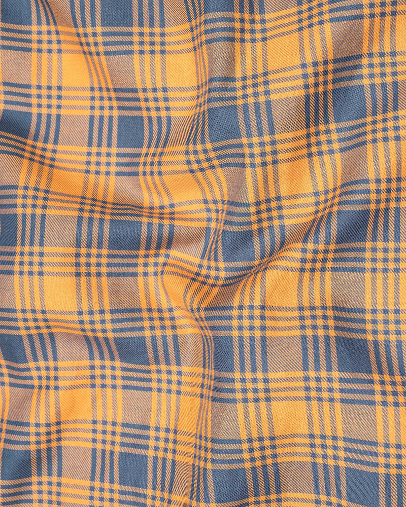 Deep Saffron and Arapawa Twill Plaid Premium Cotton Shirt 7044-BD-38, 7044-BD-H-38, 7044-BD-39, 7044-BD-H-39, 7044-BD-40, 7044-BD-H-40, 7044-BD-42, 7044-BD-H-42, 7044-BD-44, 7044-BD-H-44, 7044-BD-46, 7044-BD-H-46, 7044-BD-48, 7044-BD-H-48, 7044-BD-50, 7044-BD-H-50, 7044-BD-52, 7044-BD-H-52