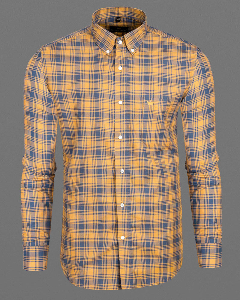 Deep Saffron and Arapawa Twill Plaid Premium Cotton Shirt 7044-BD-38, 7044-BD-H-38, 7044-BD-39, 7044-BD-H-39, 7044-BD-40, 7044-BD-H-40, 7044-BD-42, 7044-BD-H-42, 7044-BD-44, 7044-BD-H-44, 7044-BD-46, 7044-BD-H-46, 7044-BD-48, 7044-BD-H-48, 7044-BD-50, 7044-BD-H-50, 7044-BD-52, 7044-BD-H-52