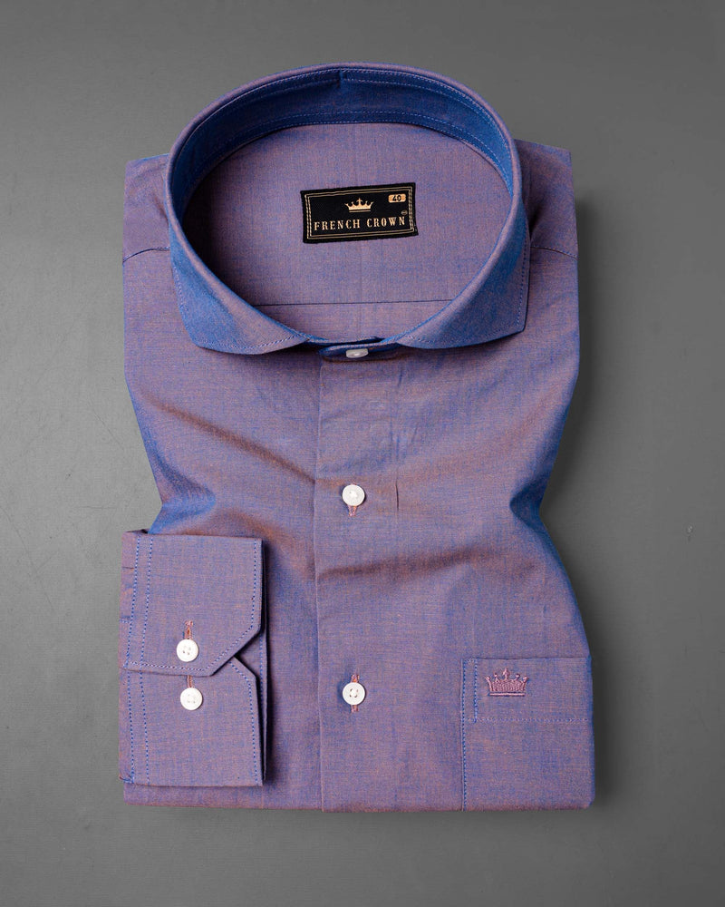 Chambray Blue and Rose Quartz Dual Tone Chambray Textured Premium Cotton Shirt 7054-CA-38, 7054-CA-H-38, 7054-CA-39, 7054-CA-H-39, 7054-CA-40, 7054-CA-H-40, 7054-CA-42, 7054-CA-H-42, 7054-CA-44, 7054-CA-H-44, 7054-CA-46, 7054-CA-H-46, 7054-CA-48, 7054-CA-H-48, 7054-CA-50, 7054-CA-H-50, 7054-CA-52, 7054-CA-H-52