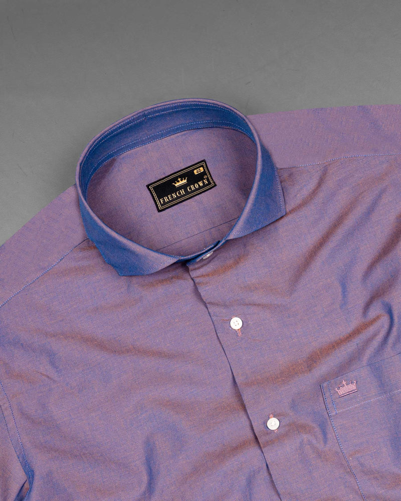 Chambray Blue and Rose Quartz Dual Tone Chambray Textured Premium Cotton Shirt 7054-CA-38, 7054-CA-H-38, 7054-CA-39, 7054-CA-H-39, 7054-CA-40, 7054-CA-H-40, 7054-CA-42, 7054-CA-H-42, 7054-CA-44, 7054-CA-H-44, 7054-CA-46, 7054-CA-H-46, 7054-CA-48, 7054-CA-H-48, 7054-CA-50, 7054-CA-H-50, 7054-CA-52, 7054-CA-H-52