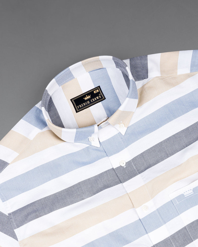 Bright White with Periwinkle Blue Multicolour Horizontal Striped Royal Oxford Shirt 7101-BD-38,7101-BD-38,7101-BD-39,7101-BD-39,7101-BD-40,7101-BD-40,7101-BD-42,7101-BD-42,7101-BD-44,7101-BD-44,7101-BD-46,7101-BD-46,7101-BD-48,7101-BD-48,7101-BD-50,7101-BD-50,7101-BD-52,7101-BD-52