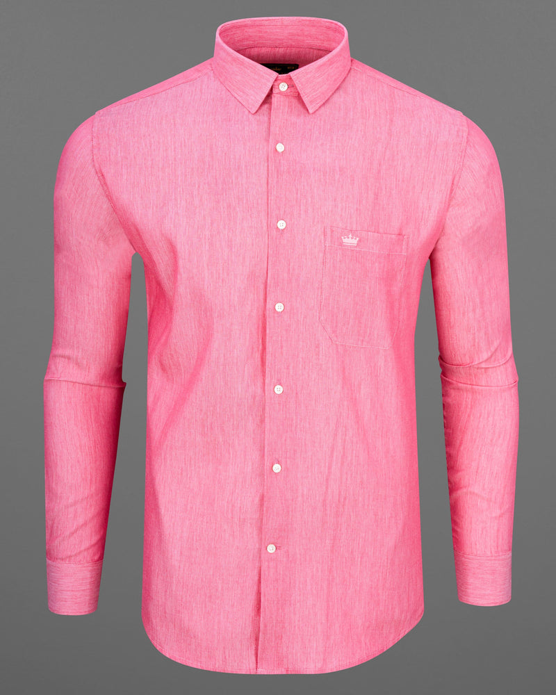 Illusion Pink Chambray Premium Cotton shirt 7102-38,7102-38,7102-39,7102-39,7102-40,7102-40,7102-42,7102-42,7102-44,7102-44,7102-46,7102-46,7102-48,7102-48,7102-50,7102-50,7102-52,7102-52