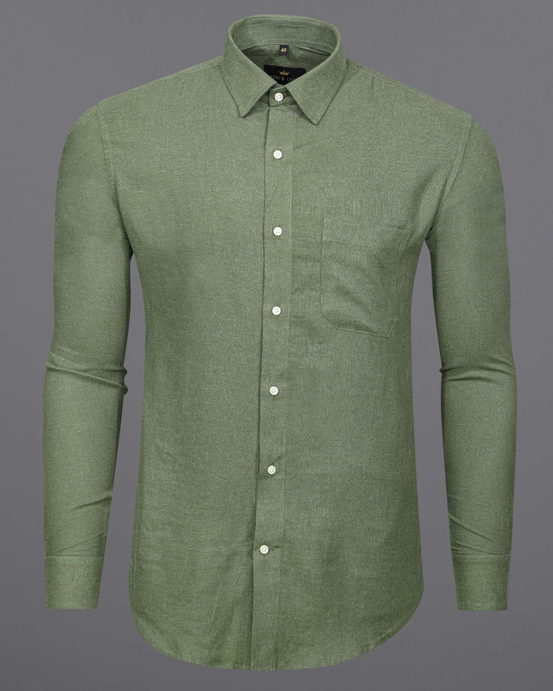 Greyish Green Premium Tencel Shirt 7137-38,7137-H-38,7137-39,7137-H-39,7137-40,7137-H-40,7137-42,7137-H-42,7137-44,7137-H-44,7137-46,7137-H-46,7137-48,7137-H-48,7137-50,7137-H-50,7137-52,7137-H-52