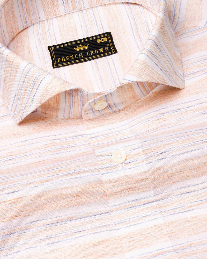 Desert Sand and Amour Striped Chambray Textured Premium Cotton Shirt 7140-CA-38,7140-CA-H-38,7140-CA-39,7140-CA-H-39,7140-CA-40,7140-CA-H-40,7140-CA-42,7140-CA-H-42,7140-CA-44,7140-CA-H-44,7140-CA-46,7140-CA-H-46,7140-CA-48,7140-CA-H-48,7140-CA-50,7140-CA-H-50,7140-CA-52,7140-CA-H-52