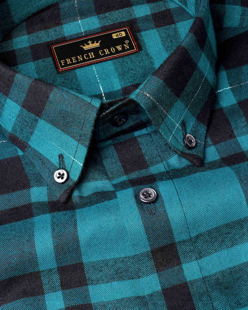 Deep Aqua and Cinder Plaid Flannel Shirt 7150-BD-BLK-38,7150-BD-BLK-H-38,7150-BD-BLK-39,7150-BD-BLK-H-39,7150-BD-BLK-40,7150-BD-BLK-H-40,7150-BD-BLK-42,7150-BD-BLK-H-42,7150-BD-BLK-44,7150-BD-BLK-H-44,7150-BD-BLK-46,7150-BD-BLK-H-46,7150-BD-BLK-48,7150-BD-BLK-H-48,7150-BD-BLK-50,7150-BD-BLK-H-50,7150-BD-BLK-52,7150-BD-BLK-H-52