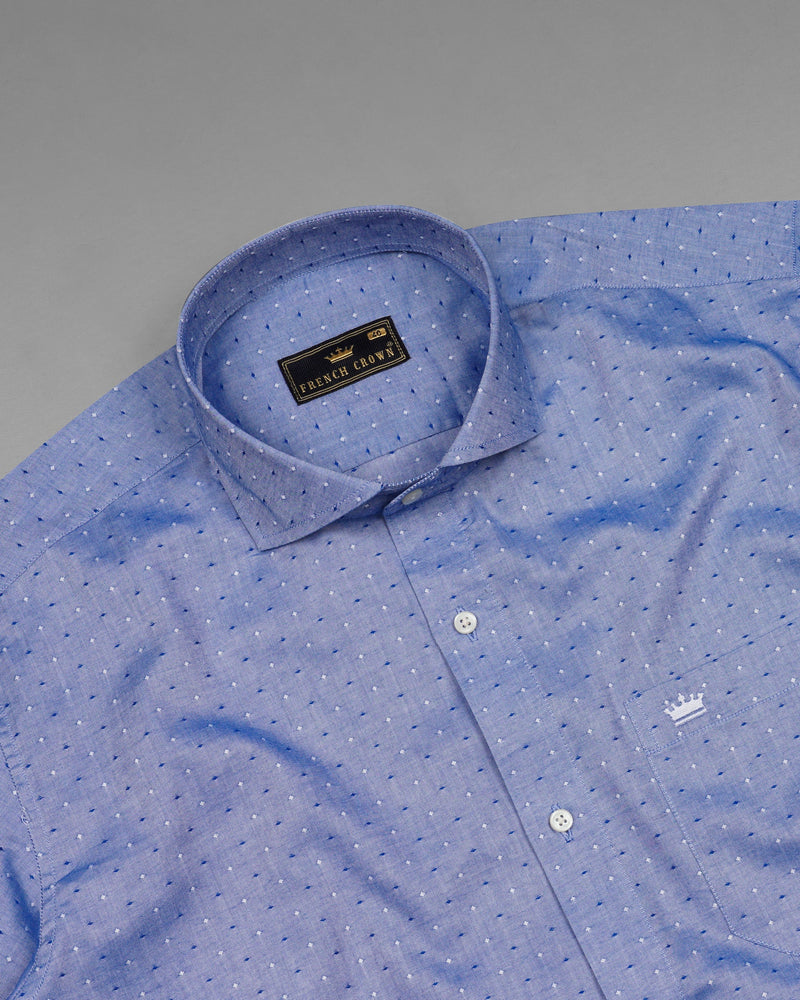 Dark Pastel and Chambray Blue Dobby Textured Premium GizaCotton Shirt 7155-CA-38,7155-CA-H-38,7155-CA-39,7155-CA-H-39,7155-CA-40,7155-CA-H-40,7155-CA-42,7155-CA-H-42,7155-CA-44,7155-CA-H-44,7155-CA-46,7155-CA-H-46,7155-CA-48,7155-CA-H-48,7155-CA-50,7155-CA-H-50,7155-CA-52,7155-CA-H-52