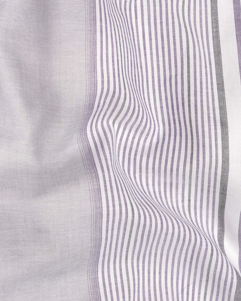 Celeste Gray with Opera Mauve Striped Premium Cotton Shirt 7162-38,7162-H-38,7162-39,7162-H-39,7162-40,7162-H-40,7162-42,7162-H-42,7162-44,7162-H-44,7162-46,7162-H-46,7162-48,7162-H-48,7162-50,7162-H-50,7162-52,7162-H-52