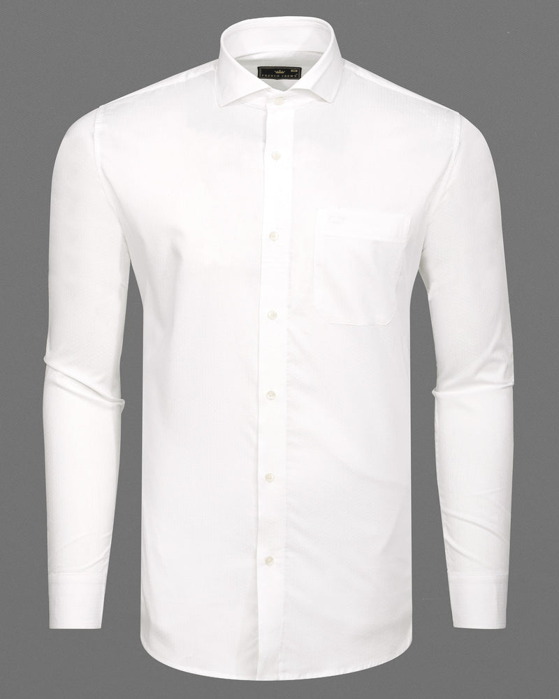 Bright White Dobby Premium Giza Cotton Shirt 7202-CA-38,7202-CA-H-38,7202-CA-39,7202-CA-H-39,7202-CA-40,7202-CA-H-40,7202-CA-42,7202-CA-H-42,7202-CA-44,7202-CA-H-44,7202-CA-46,7202-CA-H-46,7202-CA-48,7202-CA-H-48,7202-CA-50,7202-CA-H-50,7202-CA-52,7202-CA-H-52