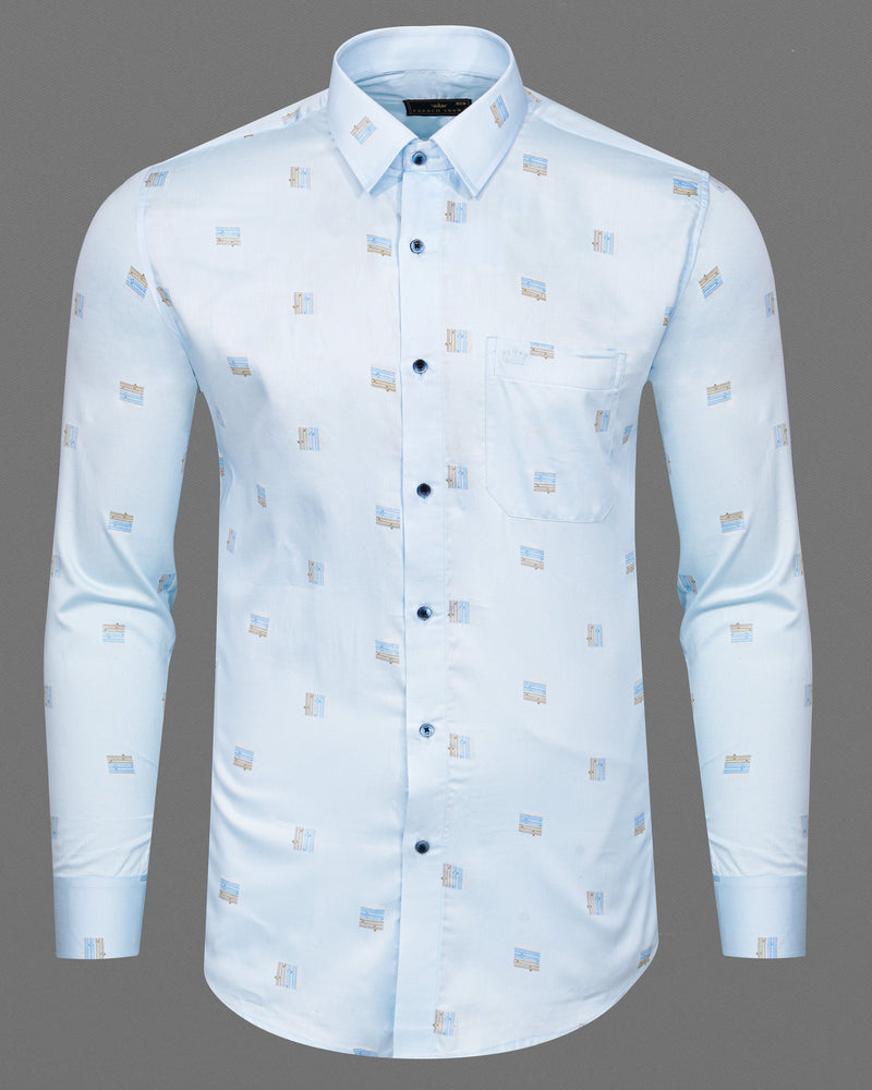 French Pass Blue Printed Super Soft Premium Cotton Shirt 7218-BLE-38,7218-BLE-H-38,7218-BLE-39,7218-BLE-H-39,7218-BLE-40,7218-BLE-H-40,7218-BLE-42,7218-BLE-H-42,7218-BLE-44,7218-BLE-H-44,7218-BLE-46,7218-BLE-H-46,7218-BLE-48,7218-BLE-H-48,7218-BLE-50,7218-BLE-H-50,7218-BLE-52,7218-BLE-H-52