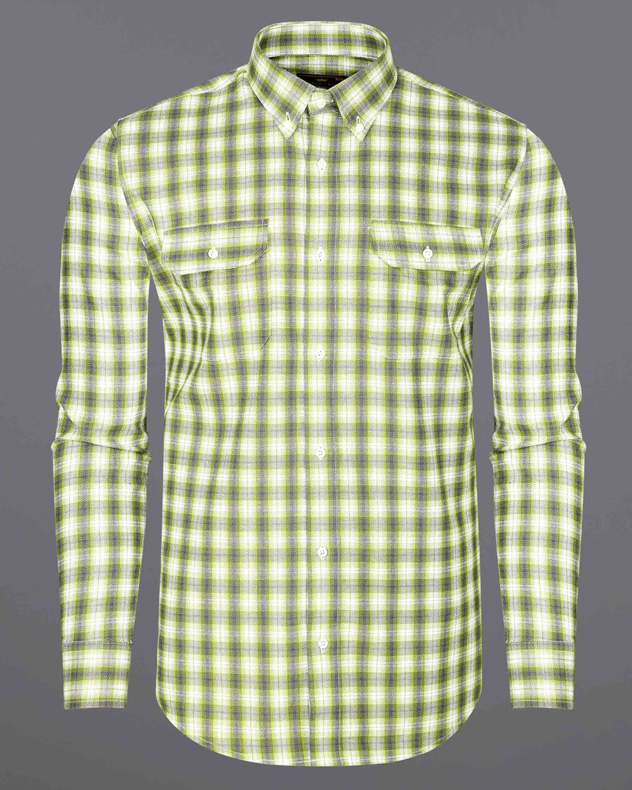 Wild Willow Green Plaid Royal Oxford Overshirt 7226-BD -38,7226-BD -H-38,7226-BD -39,7226-BD -H-39,7226-BD -40,7226-BD -H-40,7226-BD -42,7226-BD -H-42,7226-BD -44,7226-BD -H-44,7226-BD -46,7226-BD -H-46,7226-BD -48,7226-BD -H-48,7226-BD -50,7226-BD -H-50,7226-BD -52,7226-BD -H-52